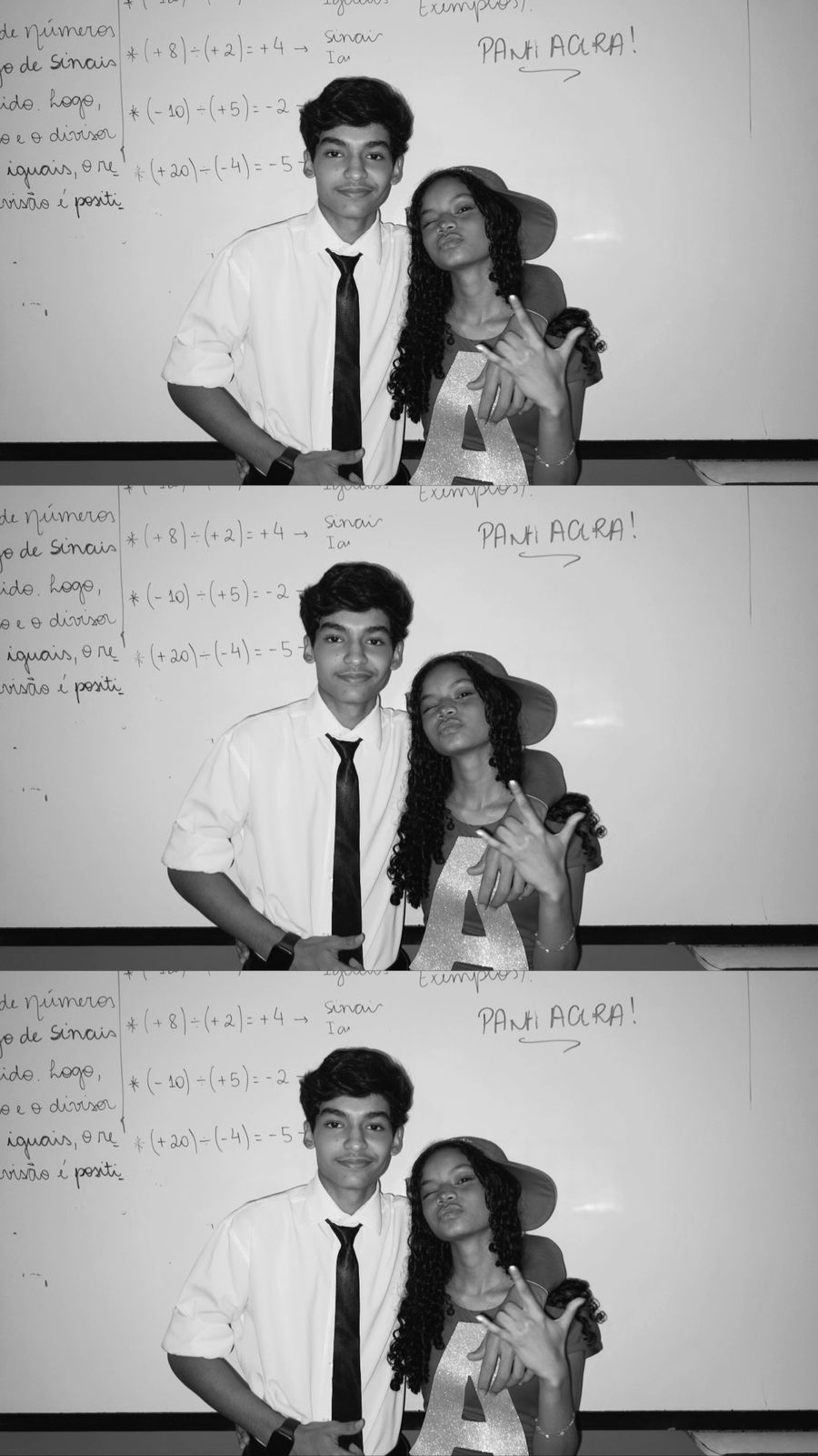 Nossa primeira foto juntos